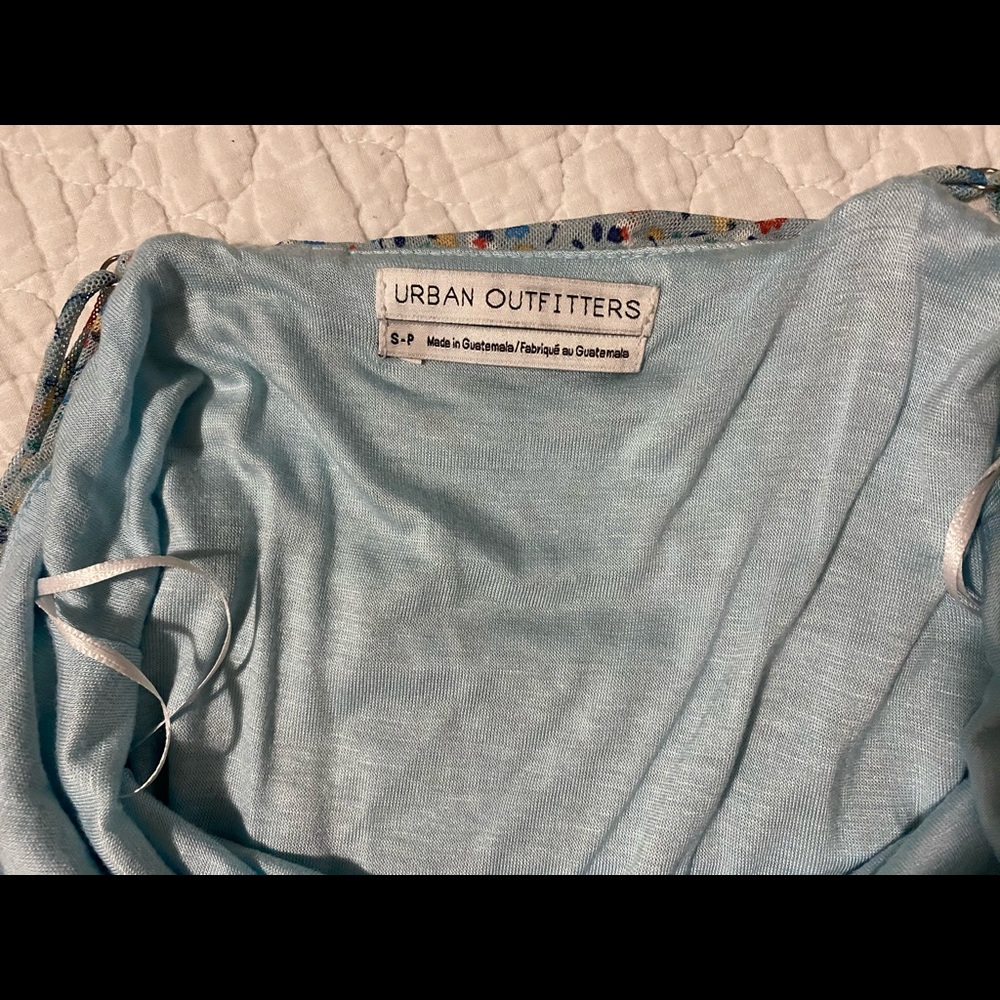 Urban Outfitters blue flower dress